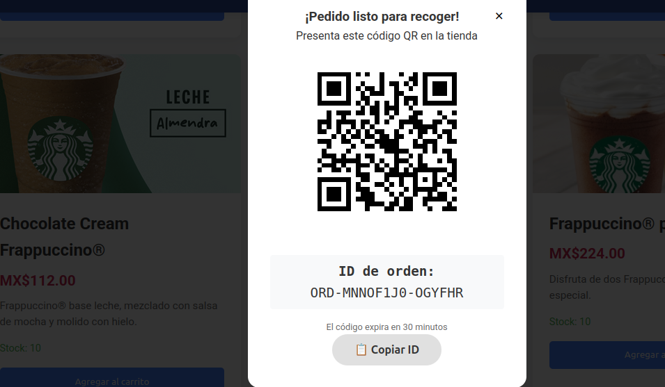 Camper Café Pro - Sistema de pedidos con QR